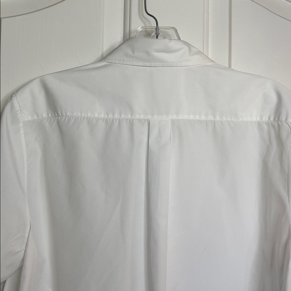 EUC Dior Elegant White Short Sleeve Button Front Shirtbsize US 8 Womens - Picture 7 of 9